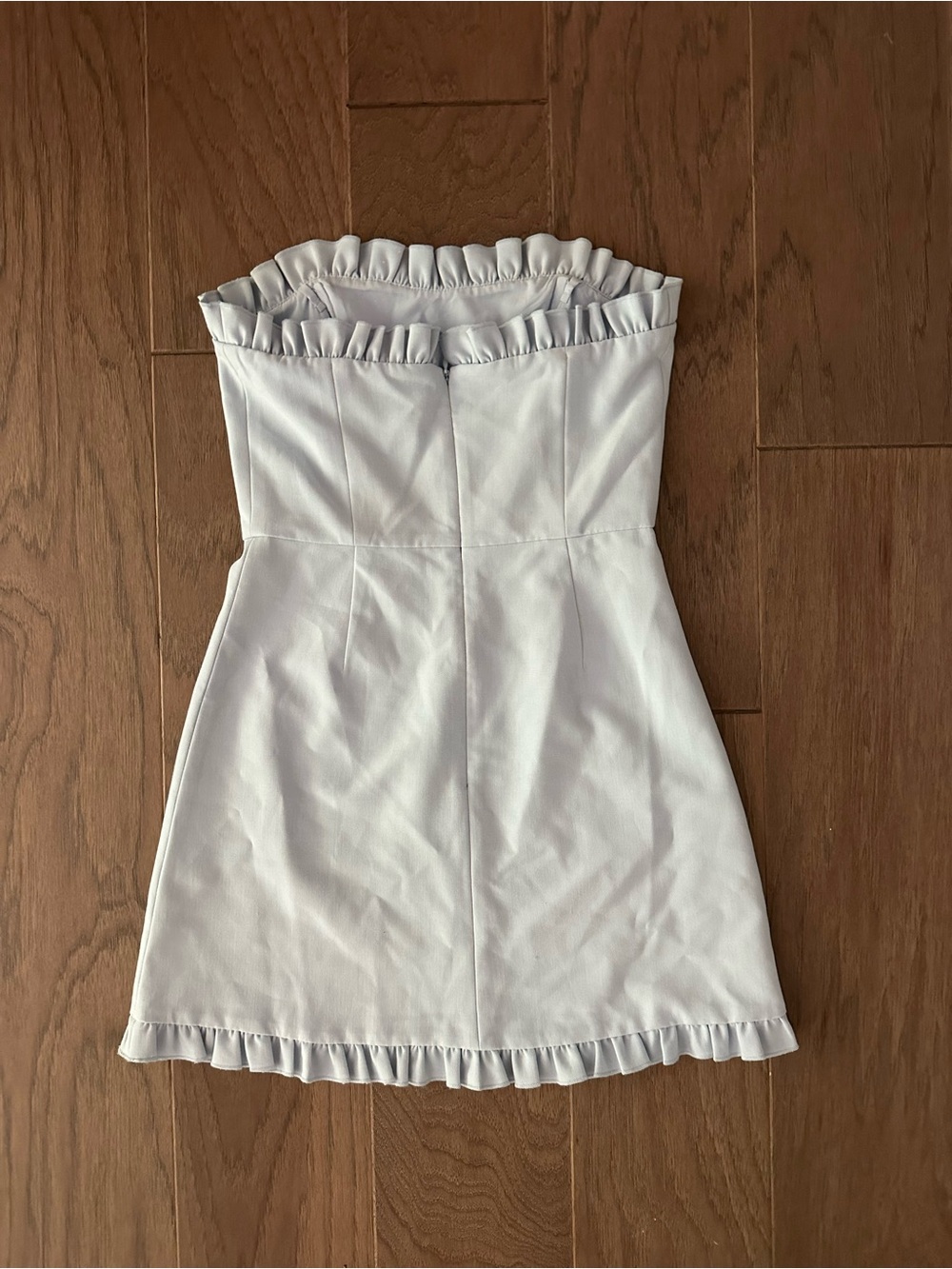 Baby Blue French Connection Mini Dress - Picture 2 of 2